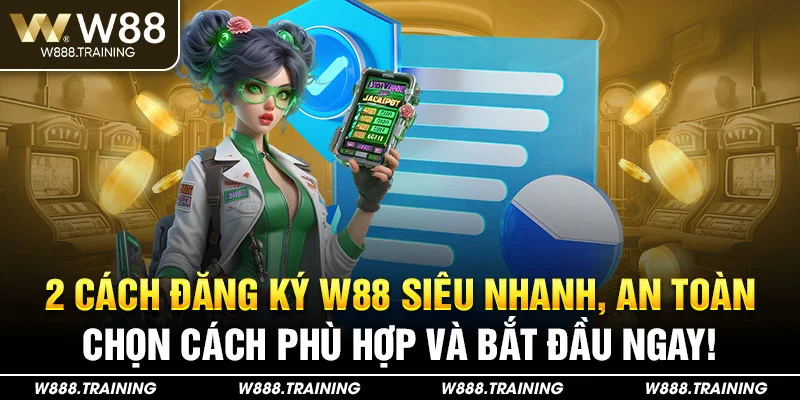 2 cách đăng ký W88 siêu nhanh, an toàn – chọn cách phù hợp và bắt đầu ngay!