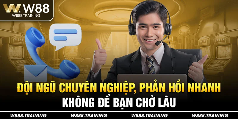 Đội ngũ chuyên nghiệp, phản hồi nhanh – không để bạn chờ lâu