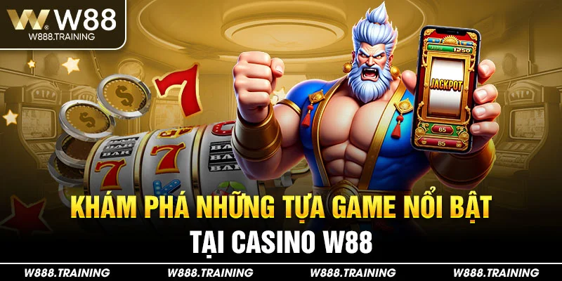 Khám phá những tựa game nổi bật tại casino W88