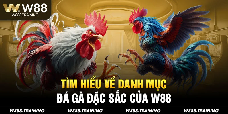 Tìm hiểu về danh mục đá gà đặc sắc của W88