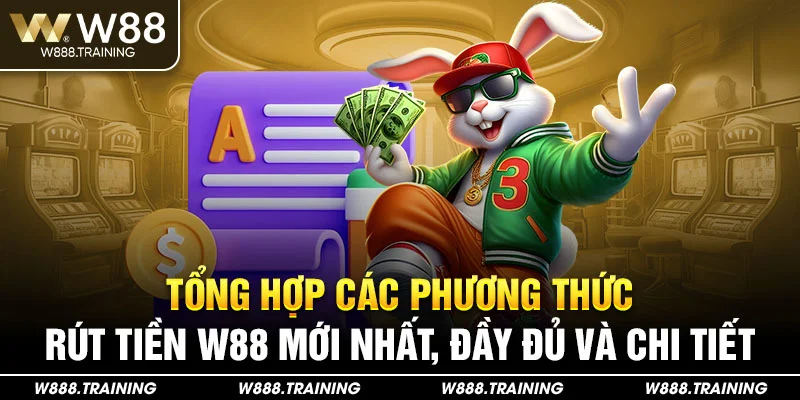 Tổng hợp các phương thức rút tiền W88 mới nhất, đầy đủ và chi tiết