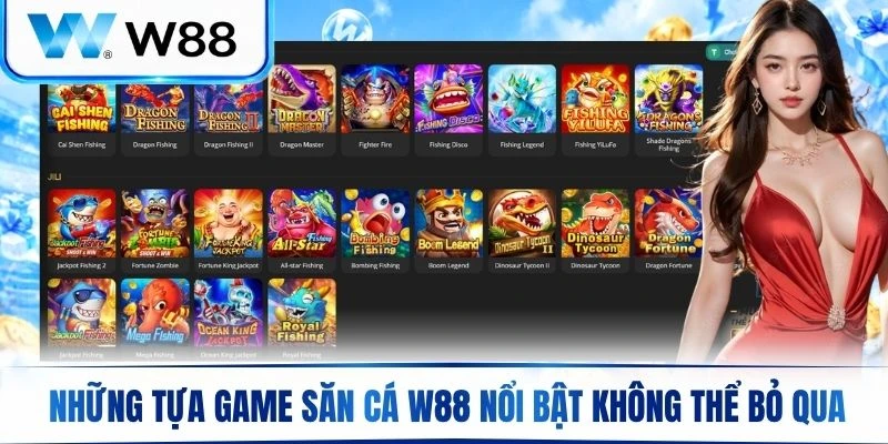 Danh sách những tựa game săn cá nổi bật nhất không thể bỏ qua