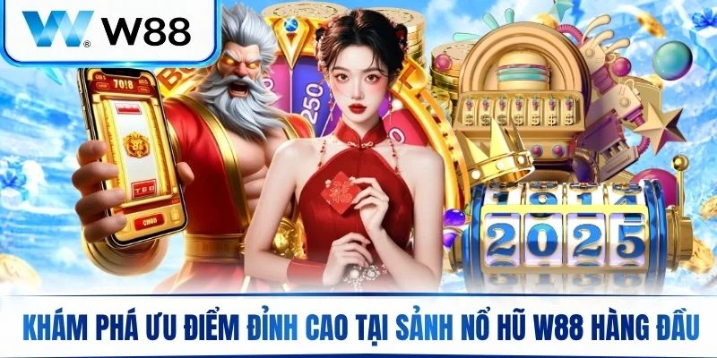 Khám phá ưu điểm đỉnh cao tại sảnh nổ hũ W88 hàng đầu