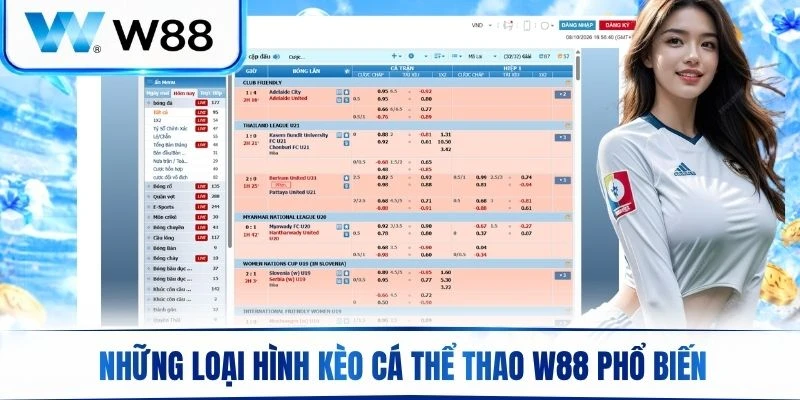 Những loại hình kèo cá cược thể thao phổ biến giúp bạn hái ra tiền